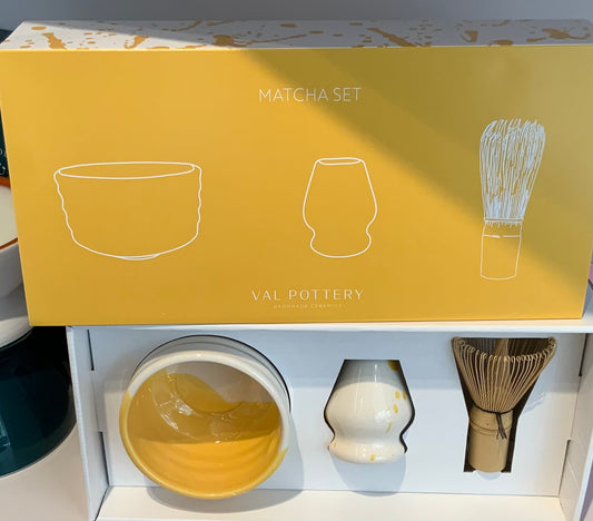 VAL POTTERY - Matcha set