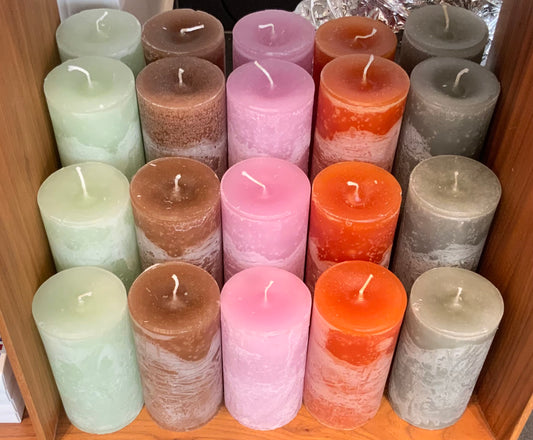 Bougie de toutes les couleurs